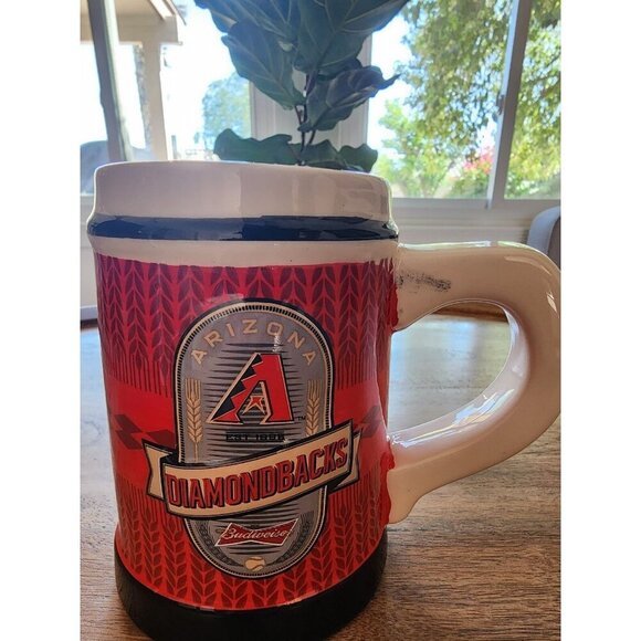 Arizona Diamondbacks Budweiser Coffee Mug Cup Beer Stein | 1998 | 20oz - Picture 1 of 4